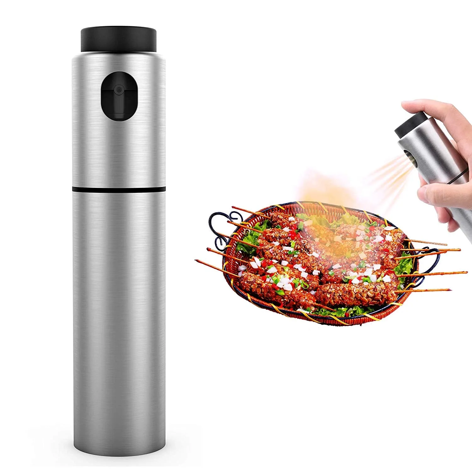 100ml Stainless Steel Refillable Cooking Sprayer