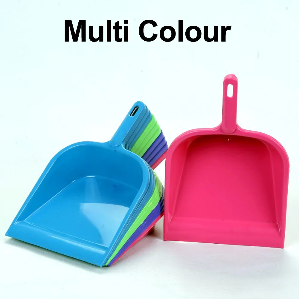 2351 Durable Lightweight Multi Surface Plastic Dustpan with Handle