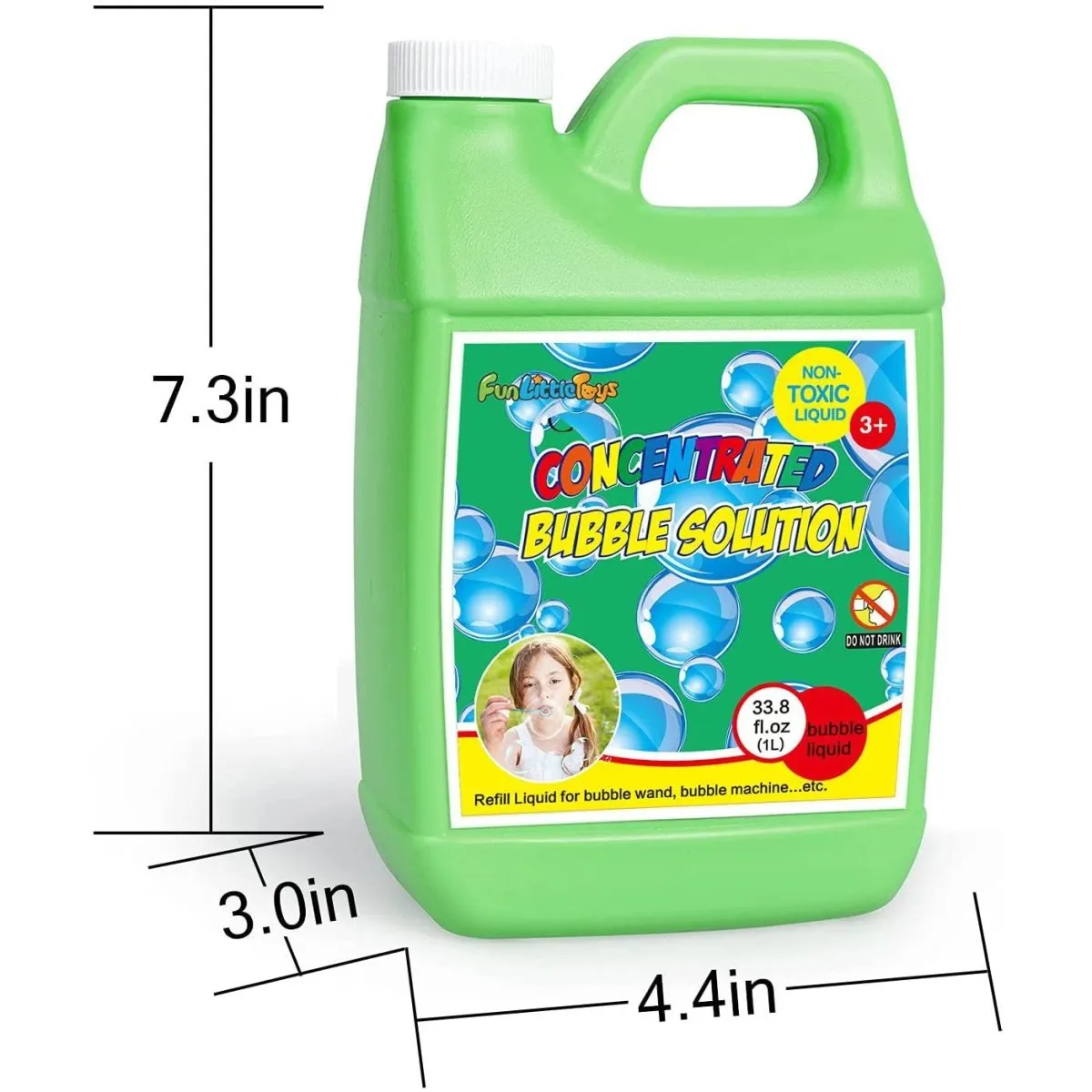 33.8 Oz. Bubble Concentrated Solution - Wholesale