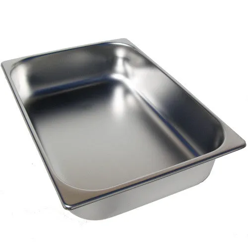 5.5 Liter Shallow Stainless Steel Pan