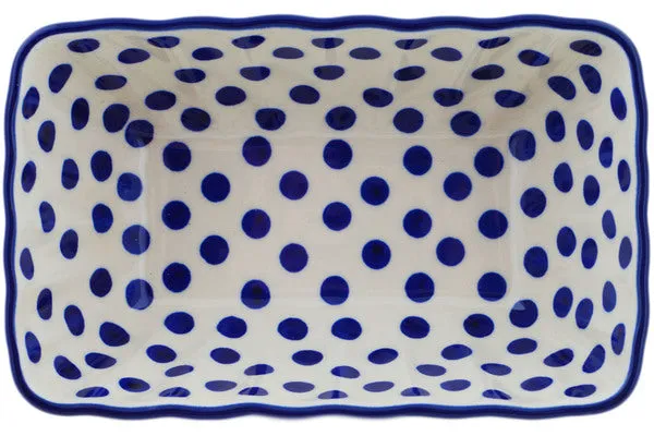 6" Mini loaf pan - Polka Dot Delight