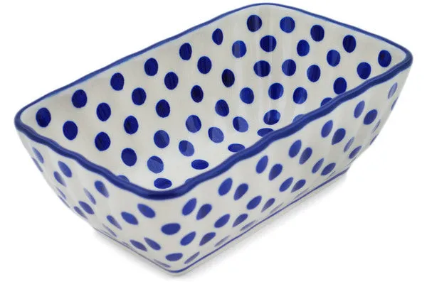 6" Mini loaf pan - Polka Dot Delight