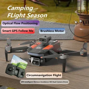 8K GPS Drone with Intelligent Obstacle Avoidance & Optical Flow Camera