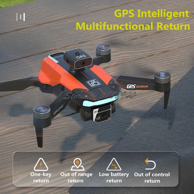 8K GPS Drone with Intelligent Obstacle Avoidance & Optical Flow Camera