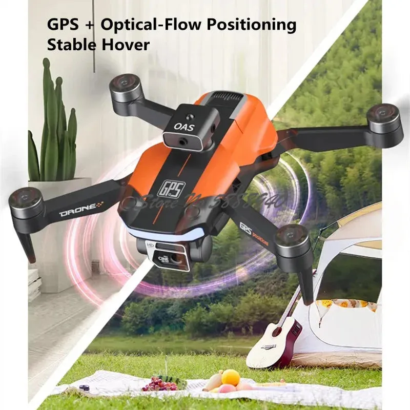 8K GPS Drone with Intelligent Obstacle Avoidance & Optical Flow Camera