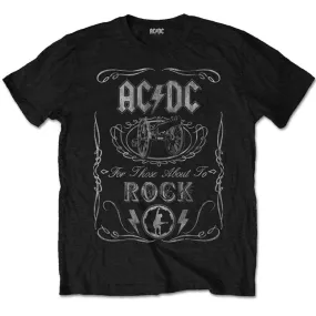 AC/DC Kids T-Shirt - For Those About To Rock Artwork