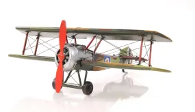 Airplane British First World War Single Seat Biplane  Metal Model