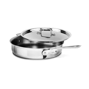 All-Clad d3 Armor Sauté Pan - 3 qt