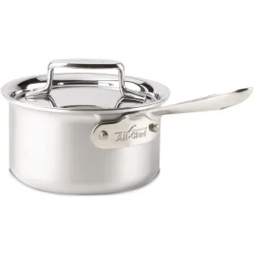 All-Clad d5 Brushed Stainless Sauce Pan with Lid