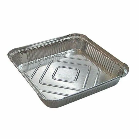 Aluminium Roasting Foil Tray with Lids Pack of 2 9026 / ST7046 (Parcel Rate)