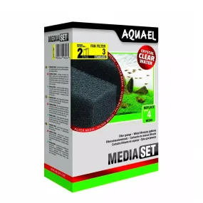 AquaEl Fan Filter 3 Standard Sponges - x2