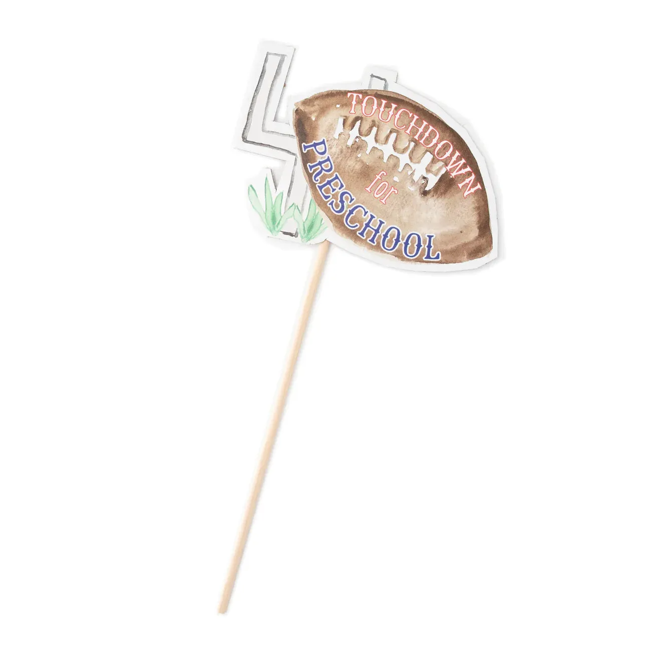 Back to School Football Wand - FINAL SALE