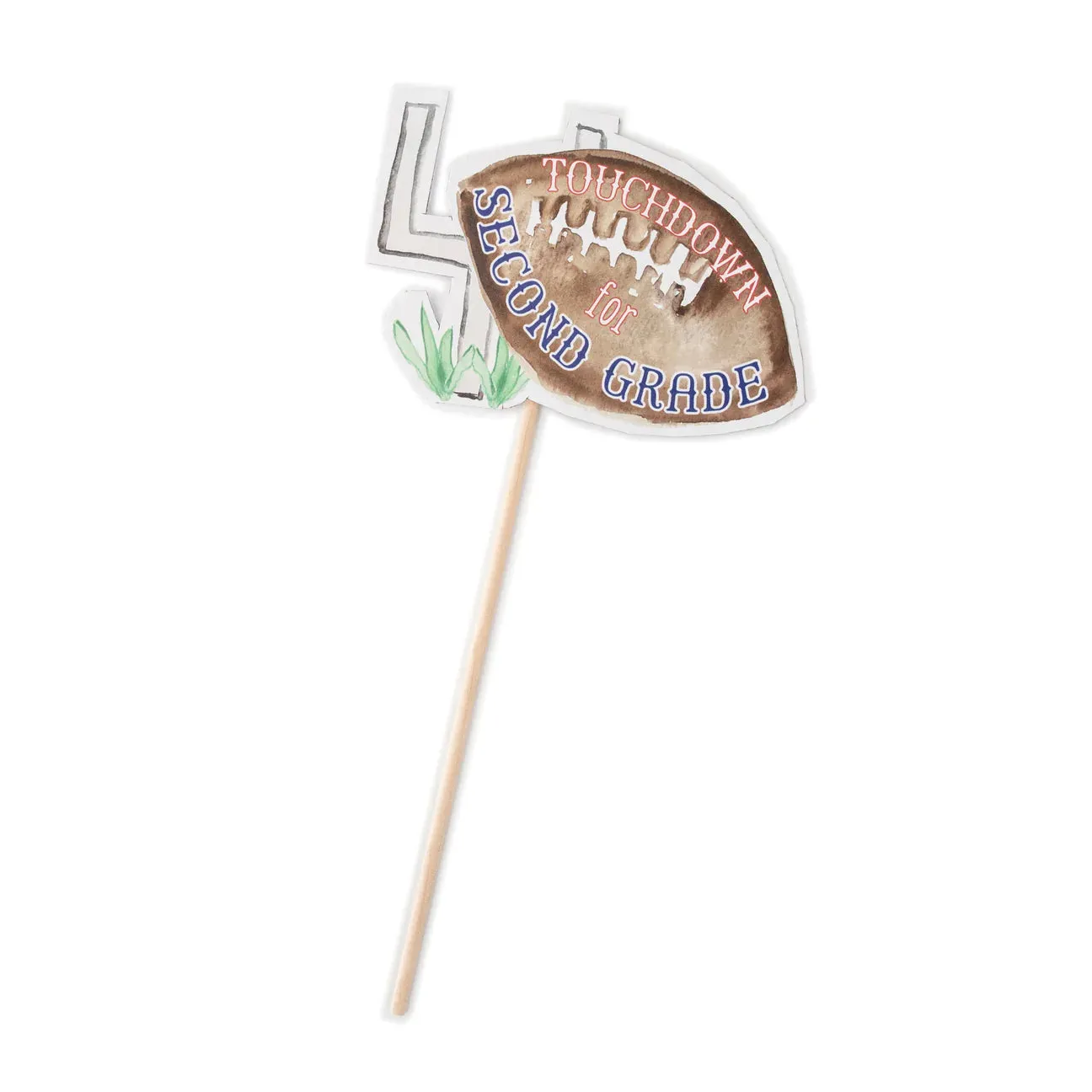 Back to School Football Wand - FINAL SALE