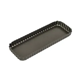 Bakemaster Loose Base Rectangular Quiche Pan 36x13x3.5cm