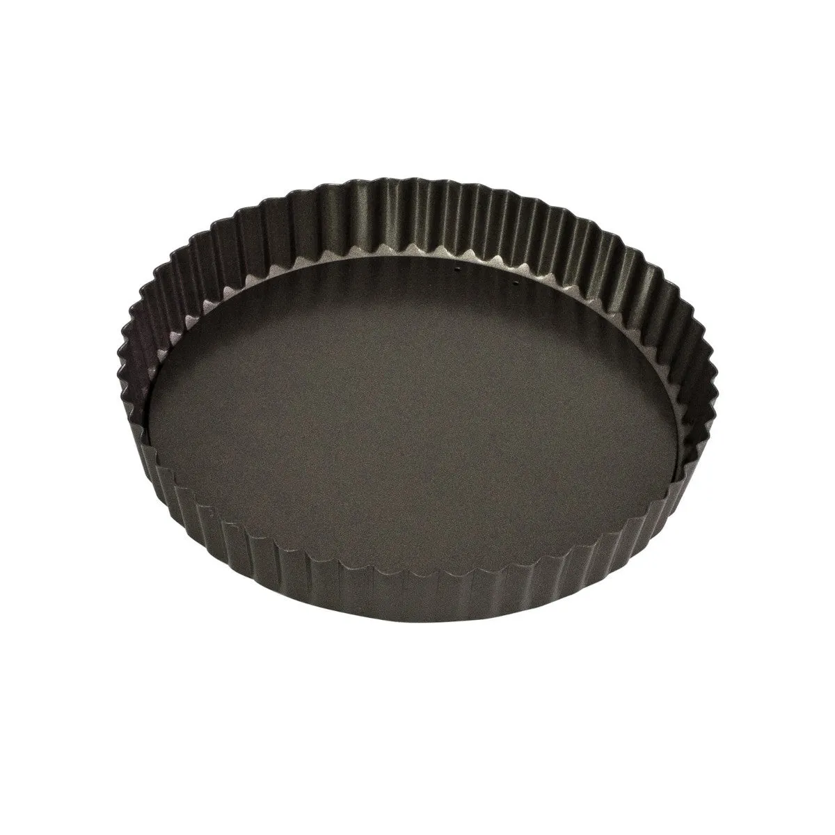 Bakemaster Loose Base Round Quiche Pan 25cm