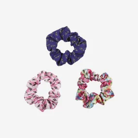 Baltimore Ravens Mini Print 3 Pack Scrunchies