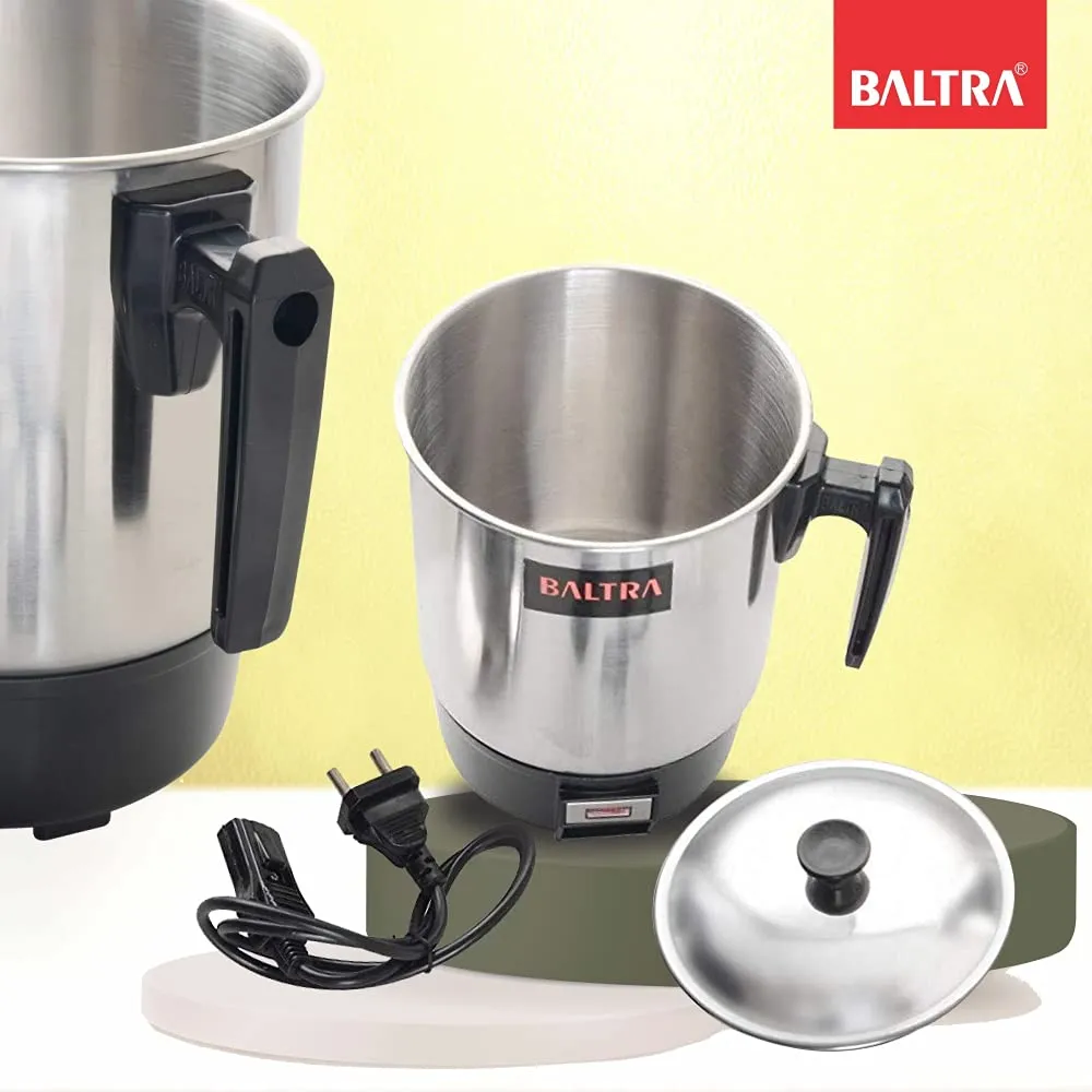 Baltra BHC-102 300-Watt 1 Litre Electric Heating Jug (Steel)