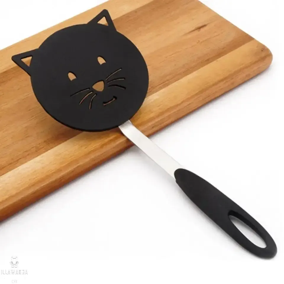 Black Cat Themed Spatula