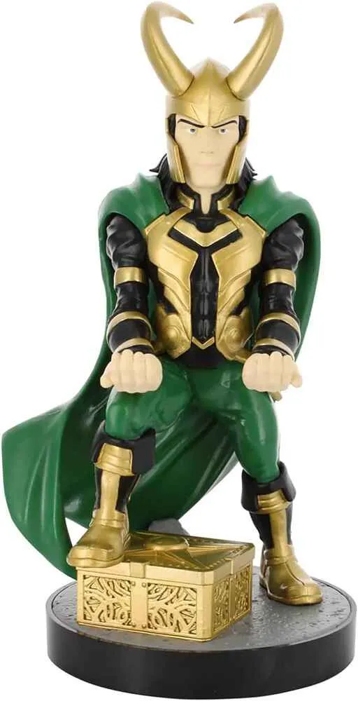 Cable Guys - Marvel Avengers Loki Figure Mobile Phone and Controller Holder/Charger