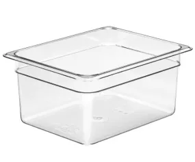 Cambro Food Pan 1/2 X 6 Clear