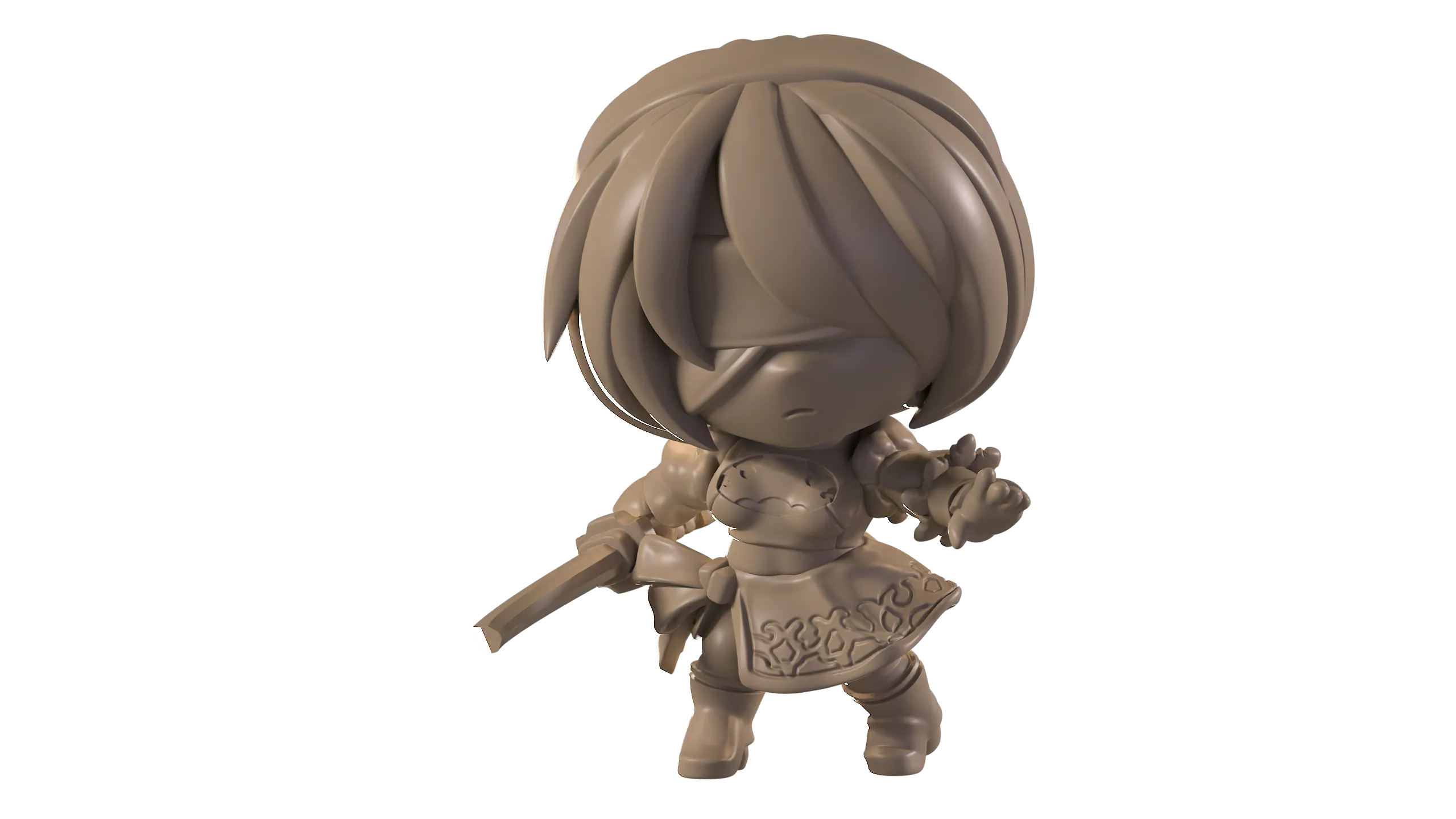 Capsule Chibi - Yorha 2B