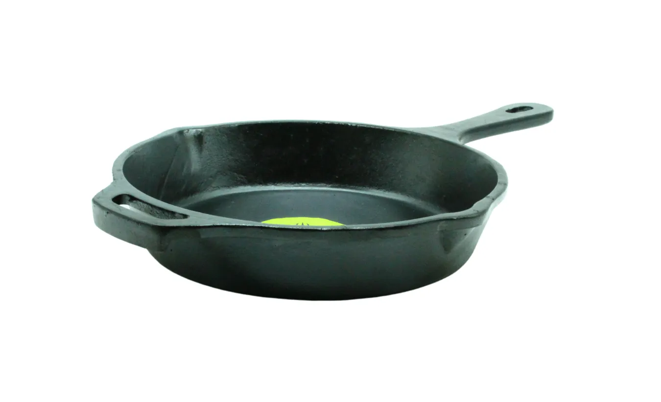 Cast Iron Skillet | Fry Pan | Pre-Seasoned | 8 inches | 1.66 Kgs | Induction Compatible