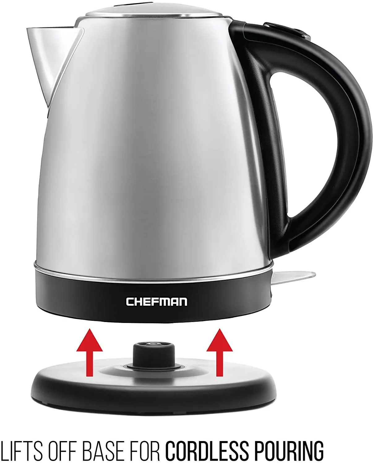 Chefman - Stainless Steel Kettle 1.7L