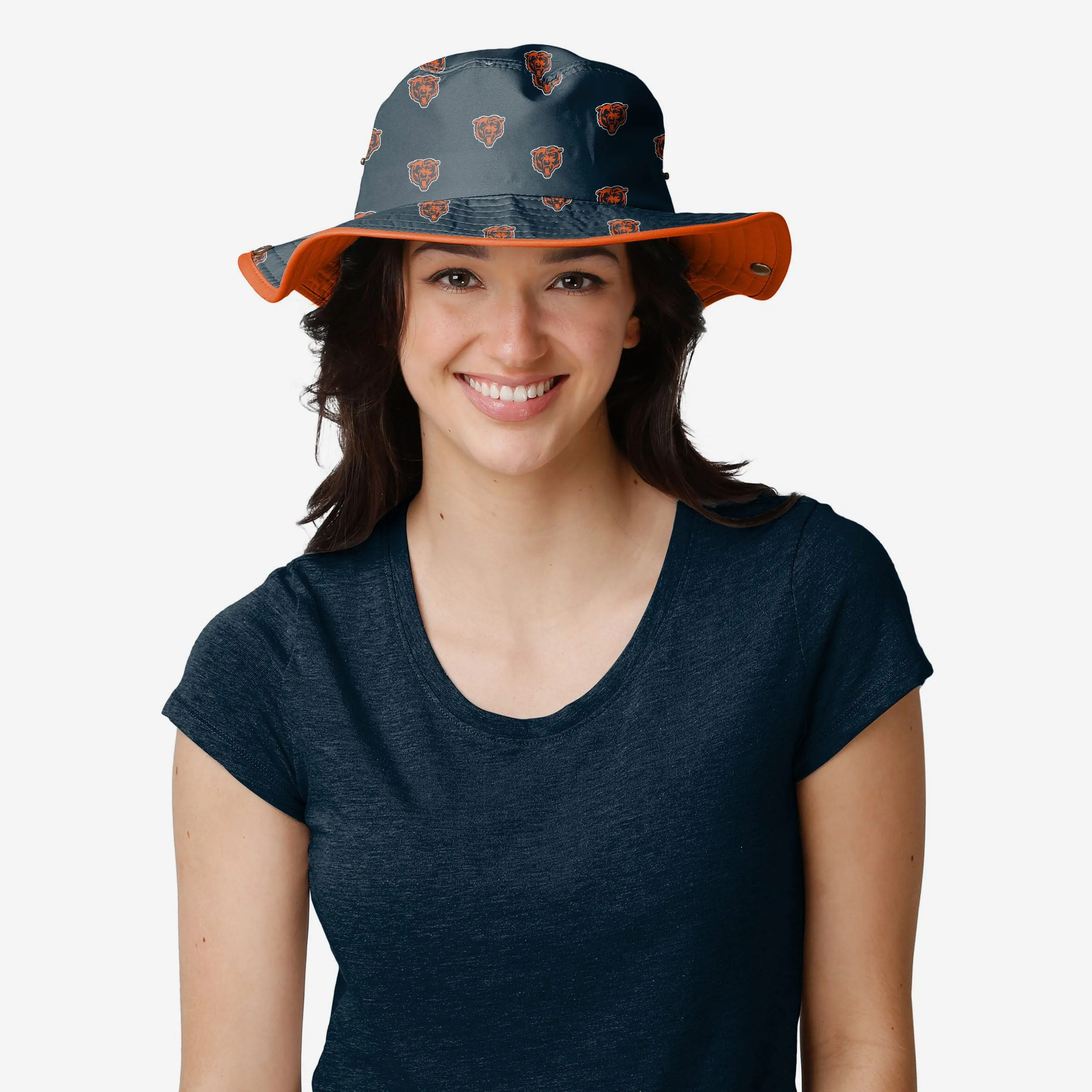 Chicago Bears Womens Mini Print Hybrid Boonie Hat