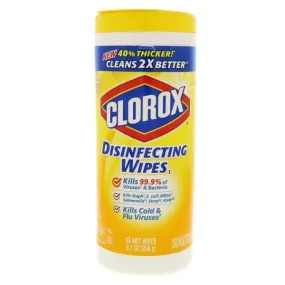 CLOROX DISINFECTING LEMON WIPES 35PCS 258G