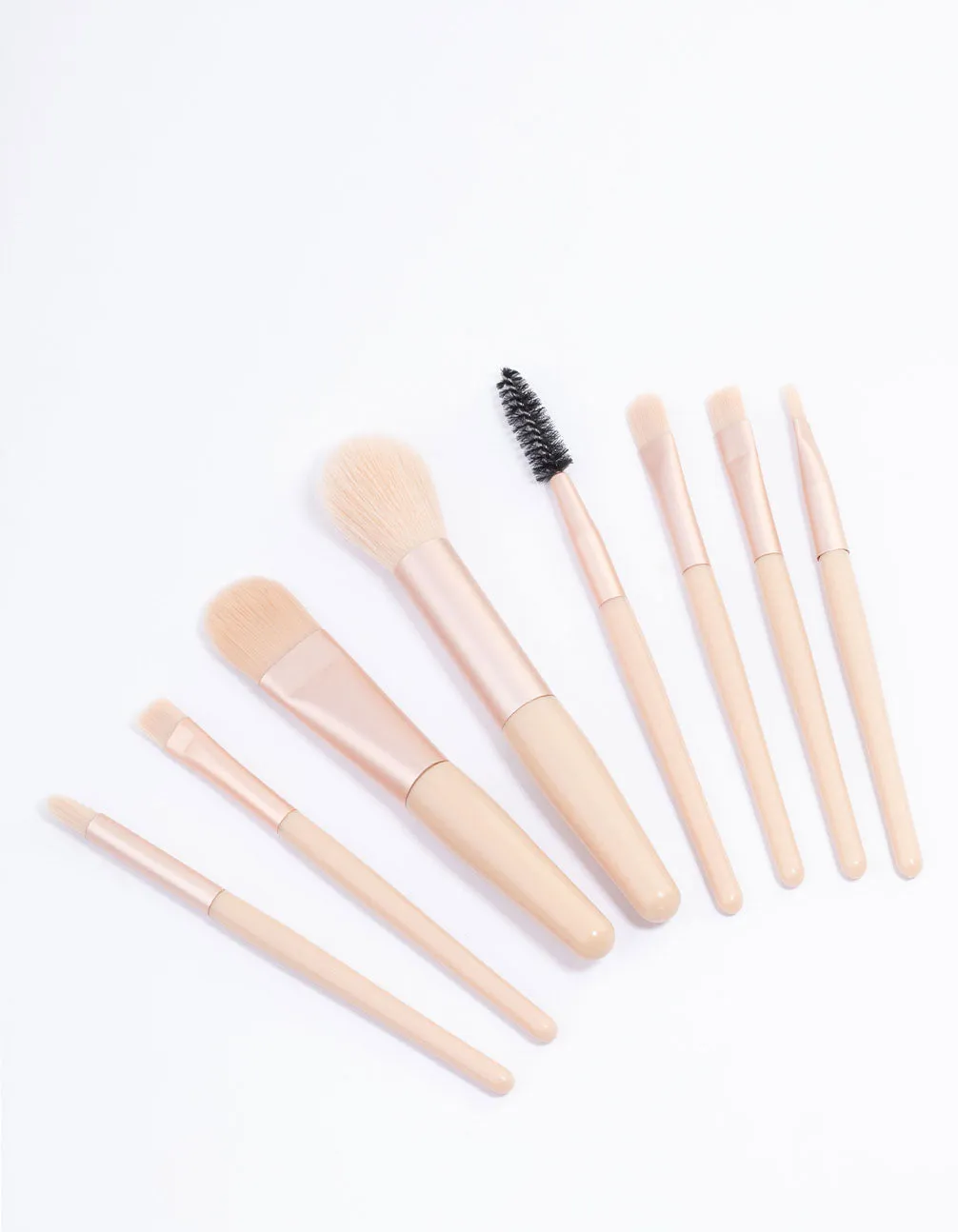 Cream Makeup Brush Kit