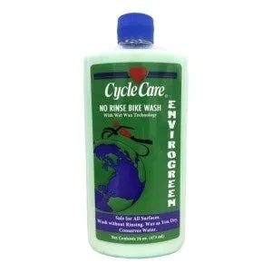 Cycle Care Envirogreen Rinse-less Wash and Wax- 16oz