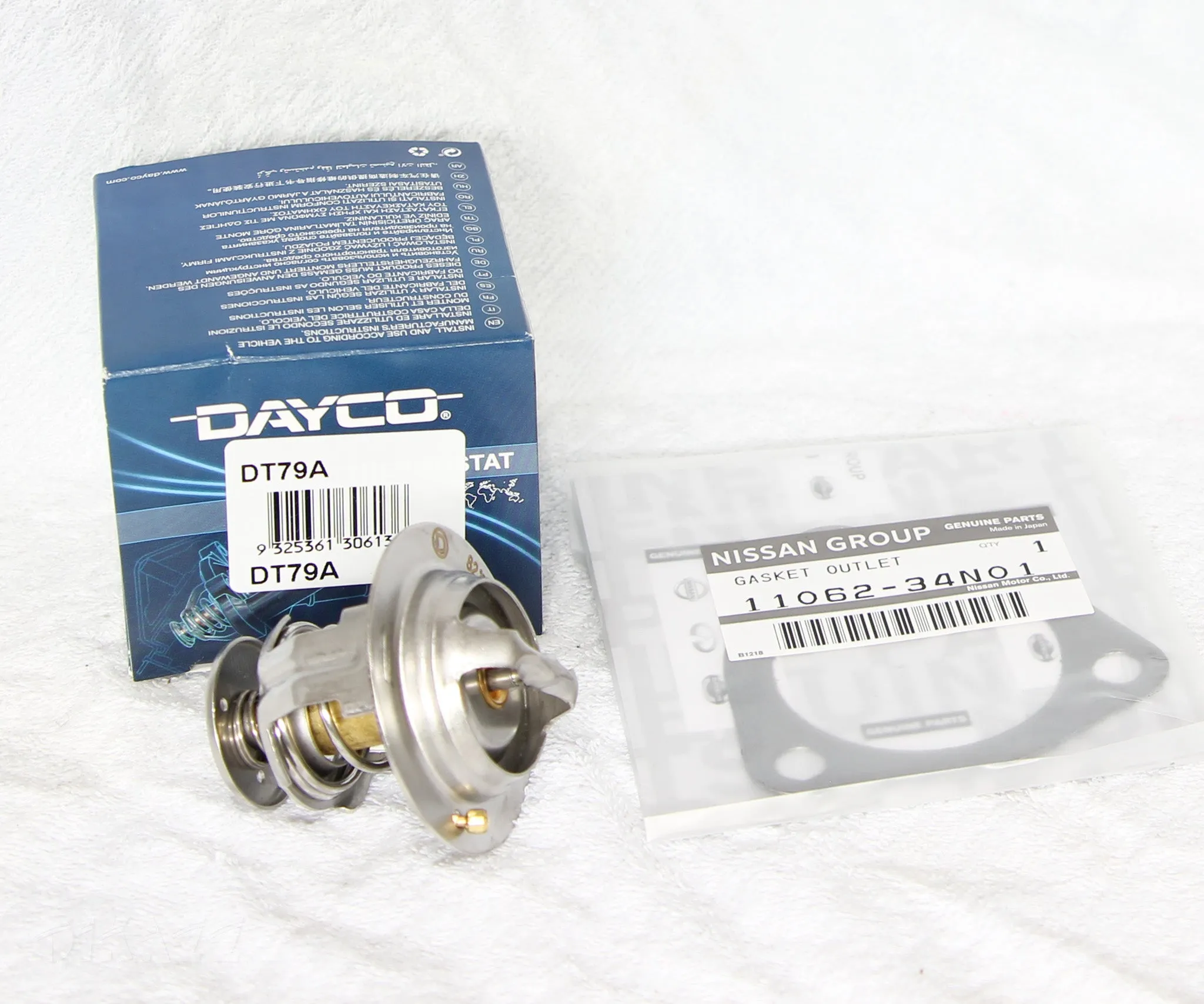 Dayco DT79A Thermostat   Gasket for Nissan Patrol GQ / GU TD42