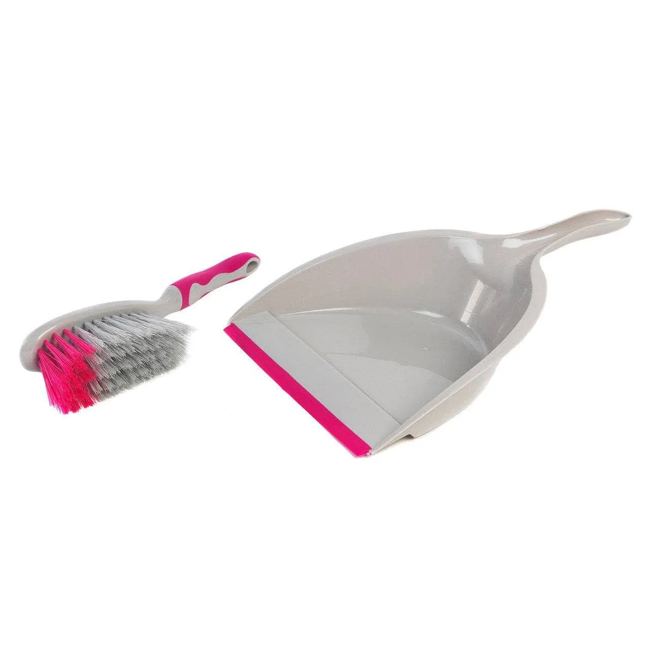 Deluxe Space Saving Dustpan & Brush Set