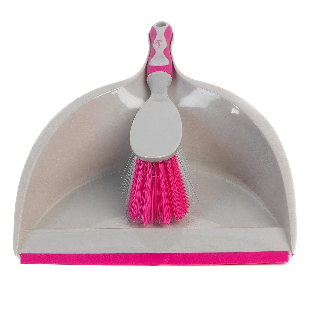 Deluxe Space Saving Dustpan & Brush Set