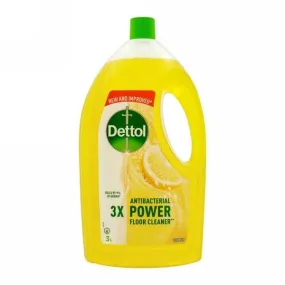 DETTOL CITRUS POWER FLOOR CLEANER 3LTR