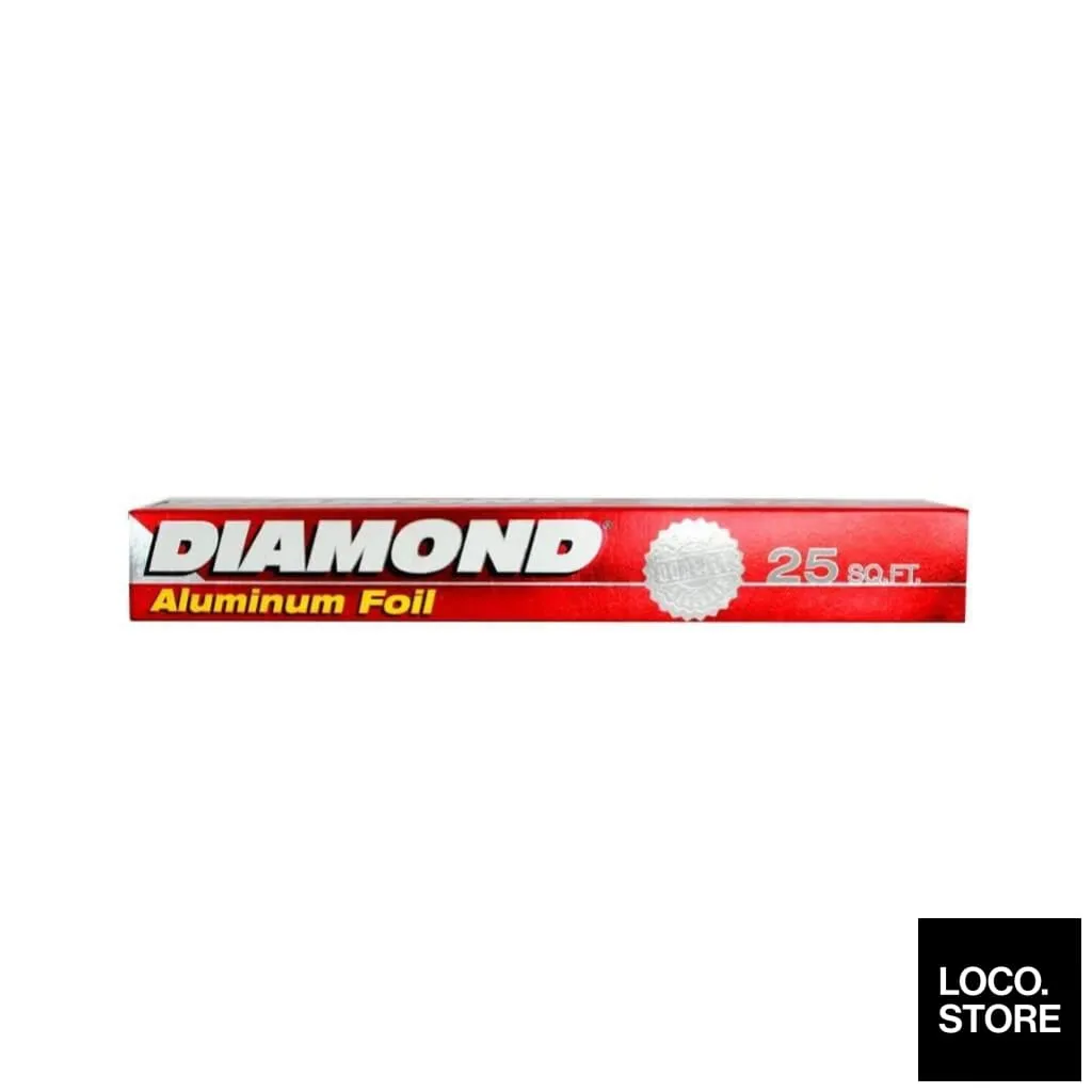 Diamond Aluminium Foil 25sf