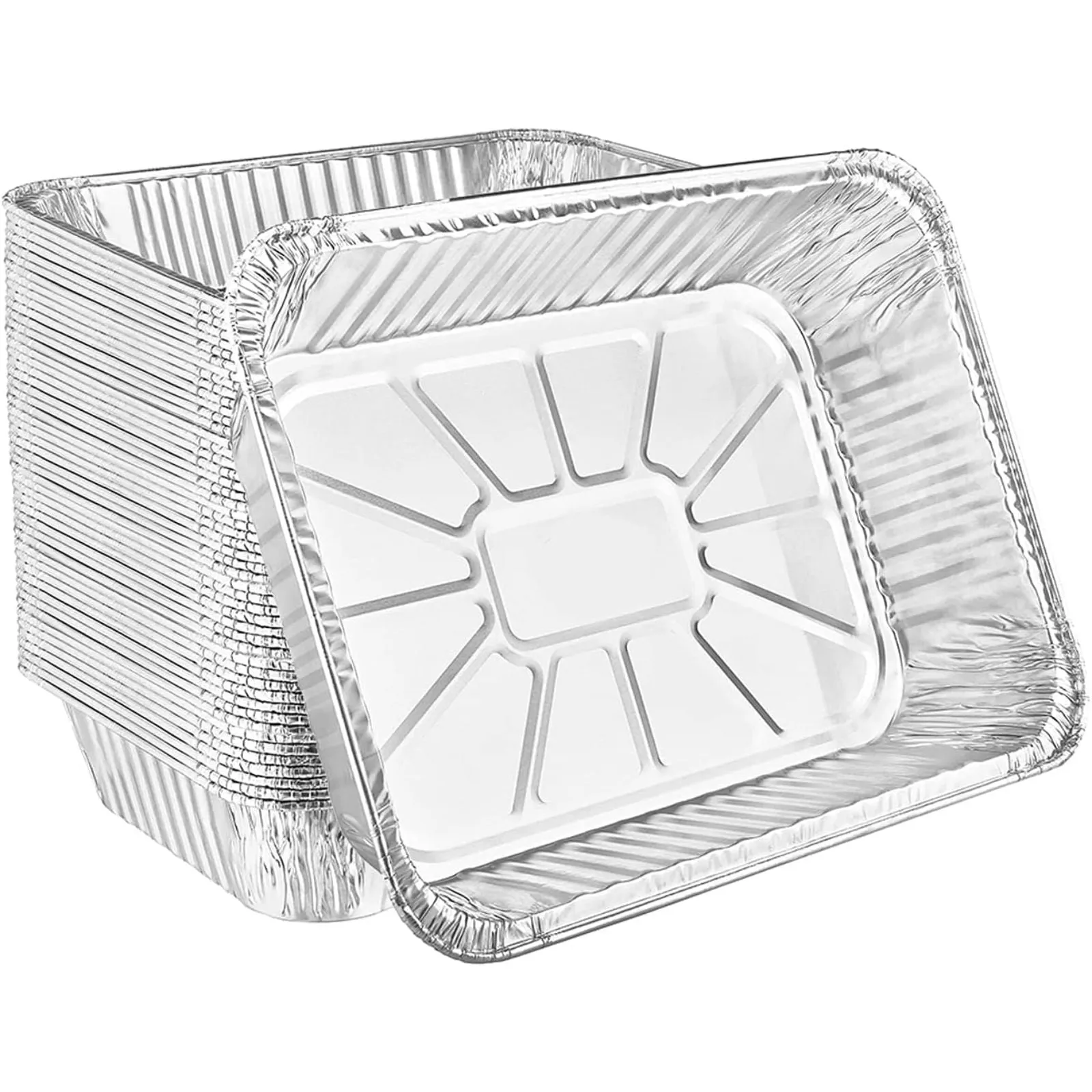 Disposable Aluminum Giant Lasagna Baking Pan 14.2 X 10.63 X 2.94 Inches