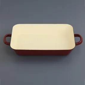 Enamel Roasting Dish Brown