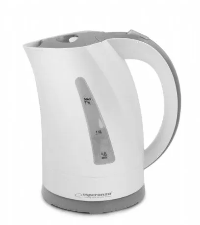 Esperanza Ekk022 Electric Kettle 1.7 L Gray, White 2200 W