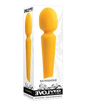 Evolved Sunshine Flexible Wand Vibrator - Yellow