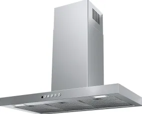 Faber - 47 Inch 600 CFM Wall Mount and Chimney Range Vent in Stainless - STIL48SSV2