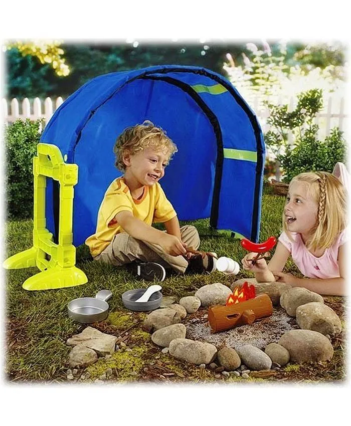 Fisher Price 2 in 1 Tent & Backpack Camping Experience