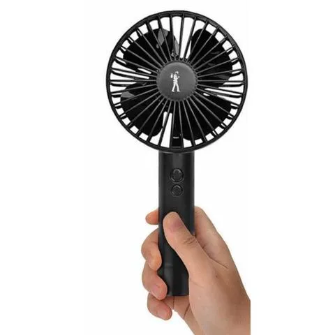 Flea Market Portable Oscillating Desk Fan (Black)