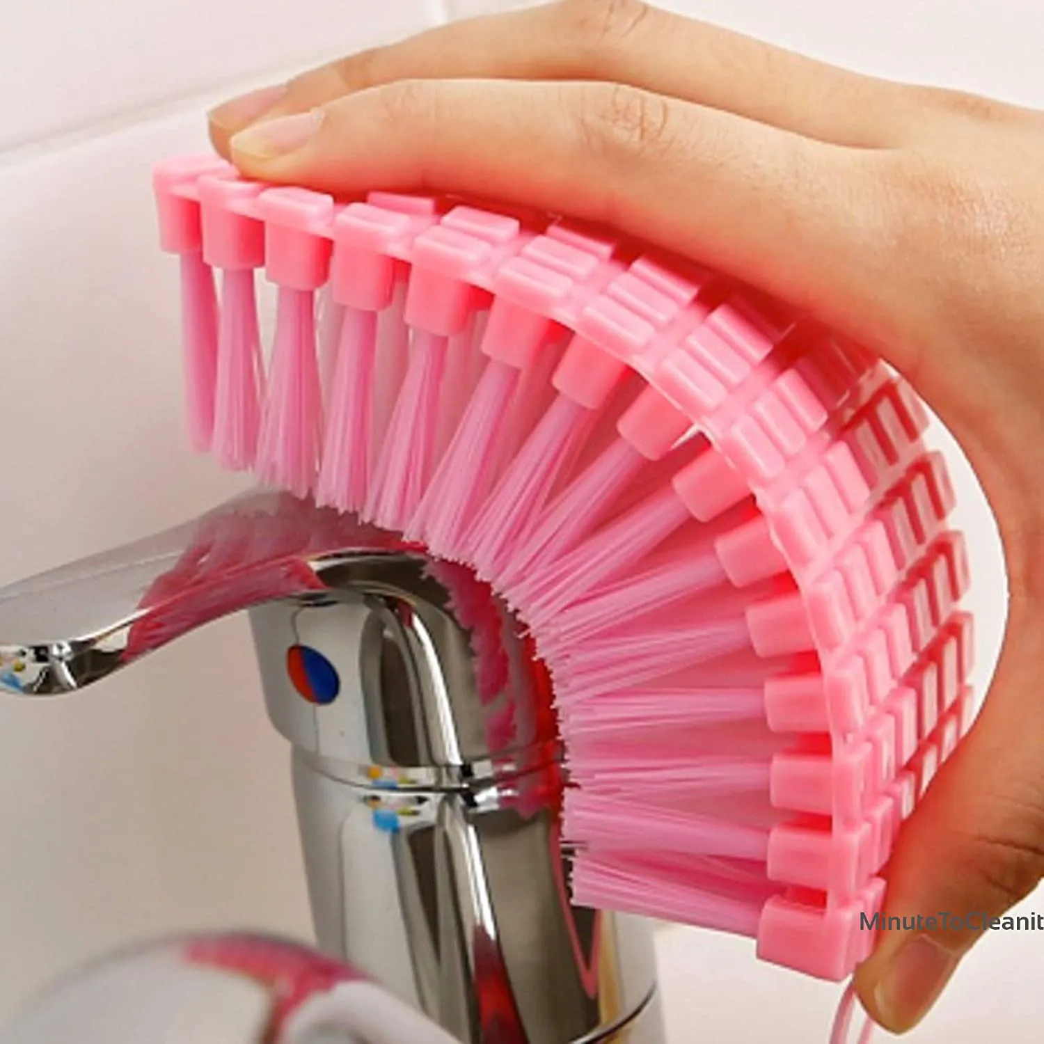 Flexible Cleaning Brush for Home, Kitchen and Bathroom (Multicolour)