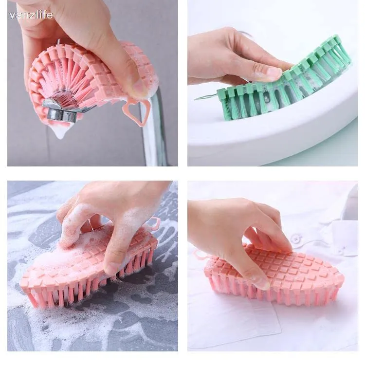 Flexible Cleaning Brush for Home, Kitchen and Bathroom (Multicolour)