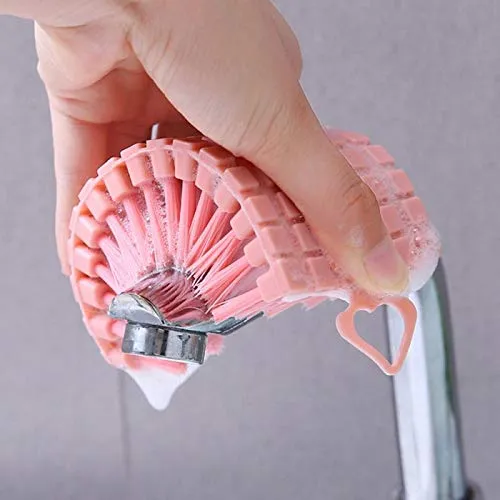 Flexible Cleaning Brush for Home, Kitchen and Bathroom (Multicolour)