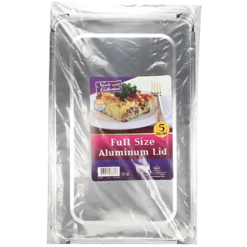 Full Size Aluminum Lid - 5 Count (Qty: 50)