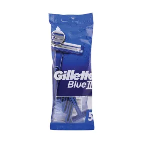 Gillette Blue II Regular Lubrastrip Disposable Razer 5 Razers