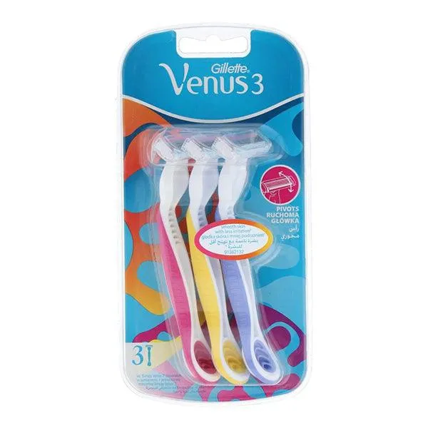 GILLETTE VENUS 3 PIVOTS 4 RAZOR