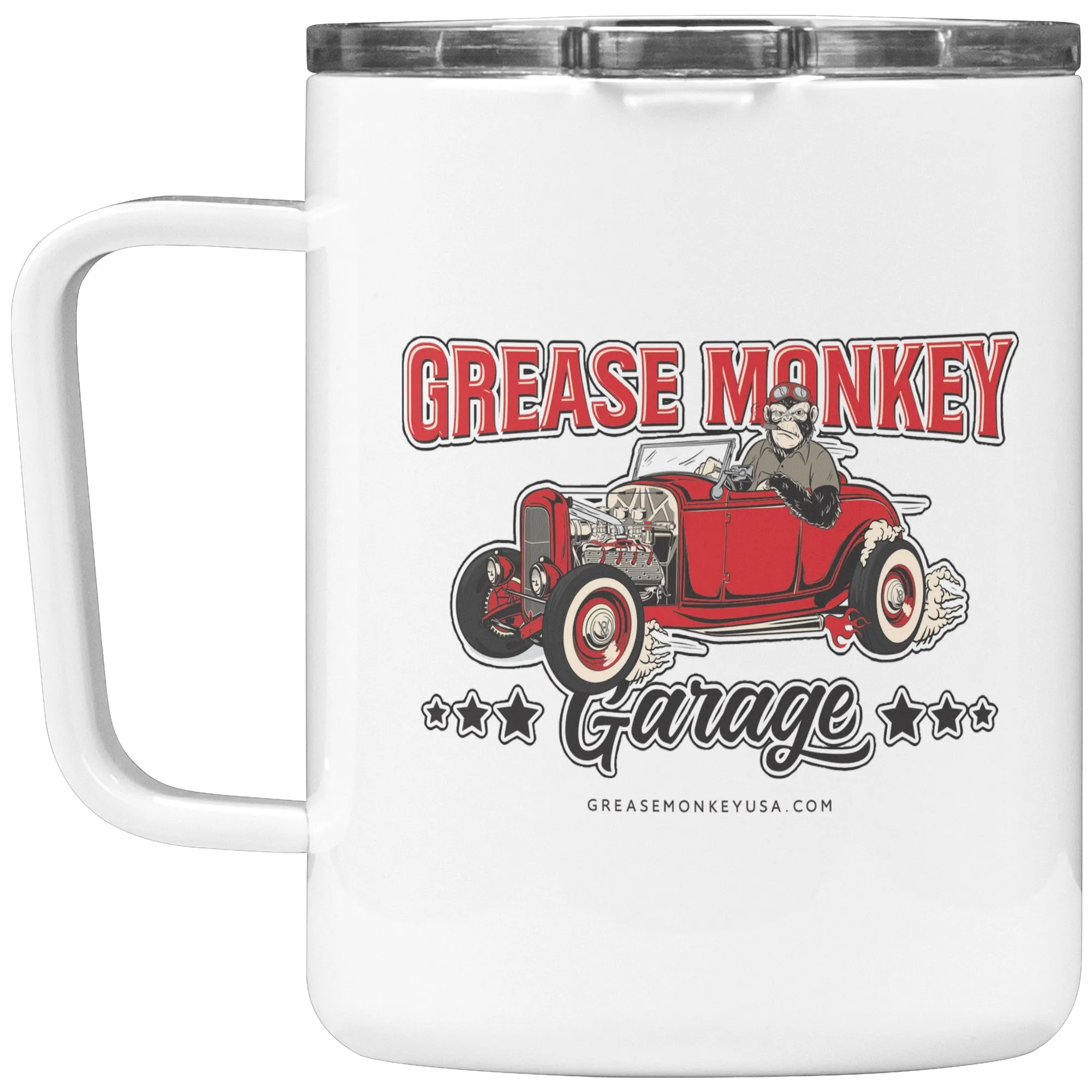 Grease Monkey Garage 10oz Insulated Coffee Mug